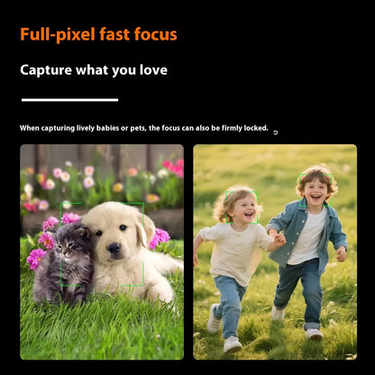 Sherway 4K Pocket Action Camera 270° Auto Rotatable Stabilization Touch Screen Sports DV Bodycam 4X Zoom Portable Digital Video Recorder