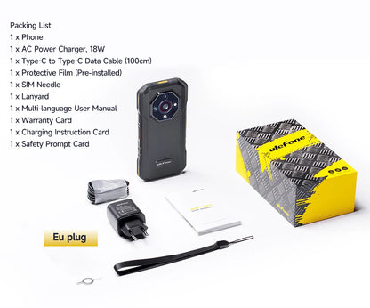 Ulefone Armor X32 4G Rugged Phone Android 14 Waterproof Smartphone 12GB RAM, 128GB ROM NFC Night Mobile Phone Global Version