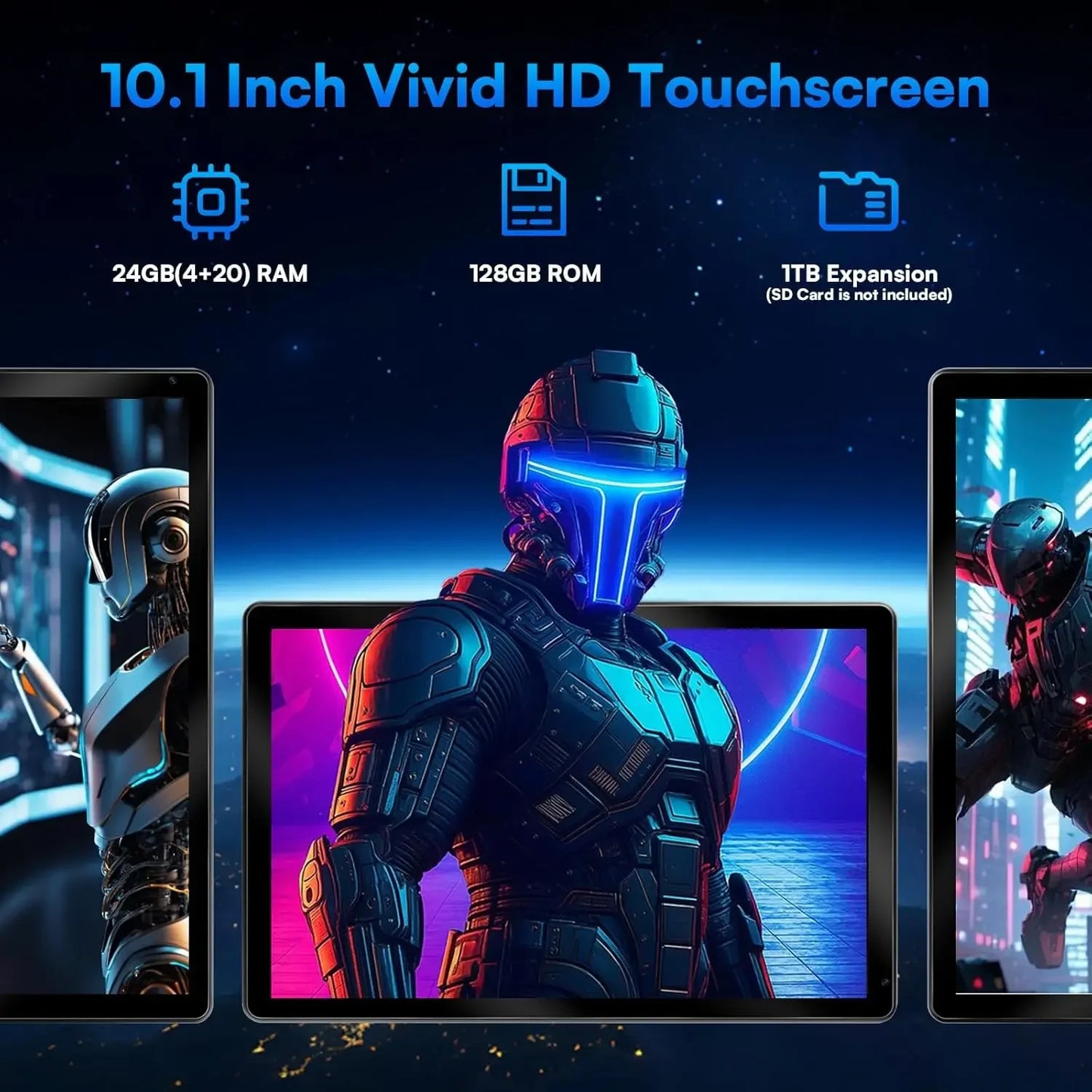 10 Inch Tablet Android 15 