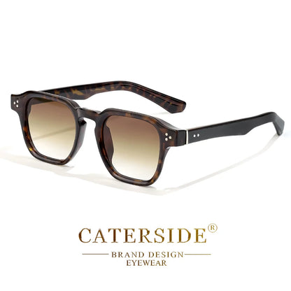 CATERSIDE Classic Square Sunglasses Luxury Brand Sun Glasses Travel Beach Party Festival