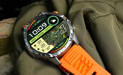 LIGE New Military T-Rex 3 Ultra Smart Watch 1000mAh Battery IP68 Waterproof Compass Flashlight Sports Tracker Smartwatch