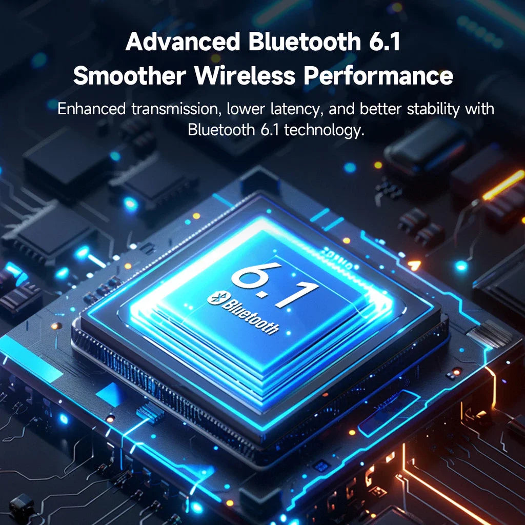 Edifier ANC Wireless Headphone Bluetooth 6.1 Over-ear Headset -49dB Noise Cancelling Earphone Hi-Res Audio