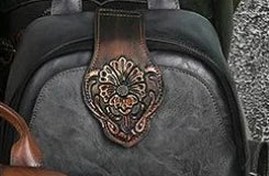 High-Value PU Embossed Fashion Women Backpack Bag Retro