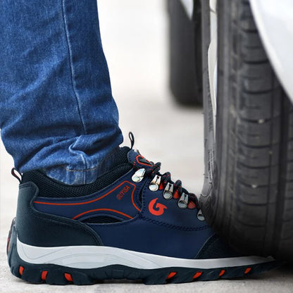 Steel Toe Men Work Safety Boots Sneakers Male Construction Puncture-Proof Security Boots