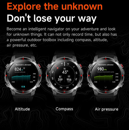 LIGE New Professional GPS Track Sports Smartwatch