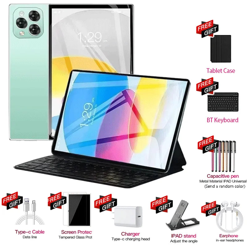 Pad Air Pro 11 inch Global Edition Original Tablet PC 24GB 2TB Android 16 4K HD 5G Dual SIM Video Call WIFI HD Screen
