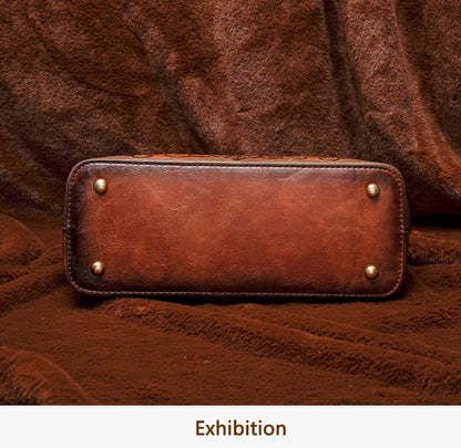 2026 Retro Embossed Women's Crossbody Handbag Large Capacity Versatile Single-Shoulder Bag