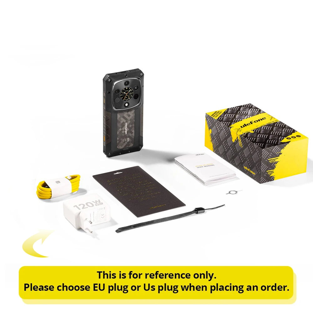 Ulefone Armor 28 Ultra 5G AI Thermal Imaging Rugged Phone Dimensity 9300+ 1TB ROM 32GB RAM Android Smartphone AMOLED Mobile