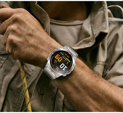 LIGE New Professional GPS Track Sports Smartwatch Outdoor RIDE Run Compass Altimeter 3ATM Fitness Bracelets 540mAh Watches