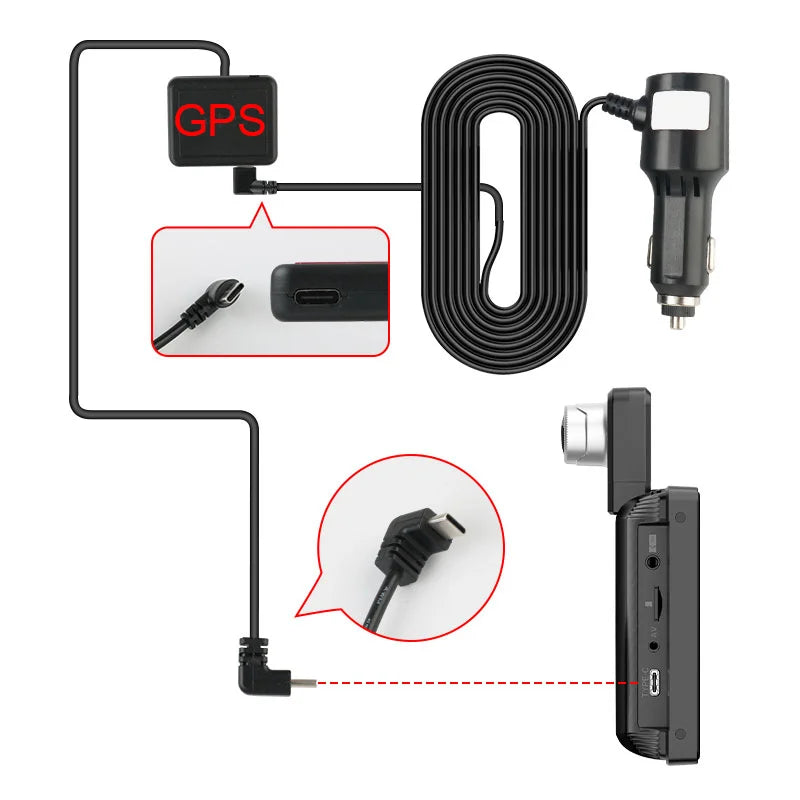 11.26″ 4K ADAS Dash Cam Display Wireless Android Auto CarPlay Screen DVR Dual Recording Night Vision Car Intelligent Systems FM