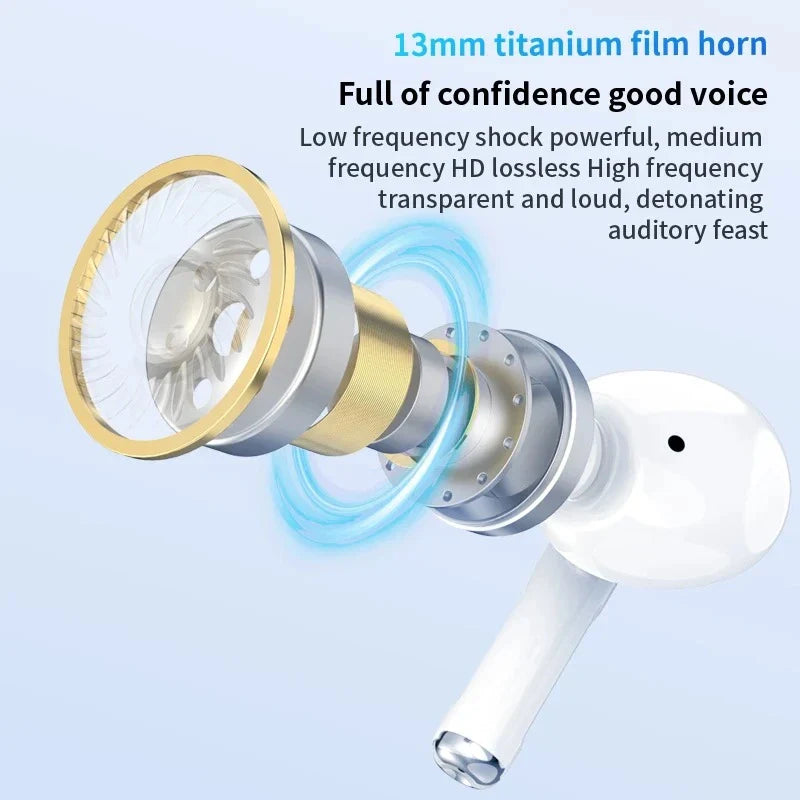 HiFi Sound Low Latency Noise Reduction Earbuds for IPhone Android