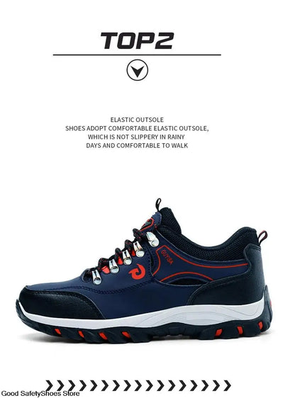 Steel Toe Men Work Safety Boots Sneakers Male Construction Puncture-Proof Security Boots