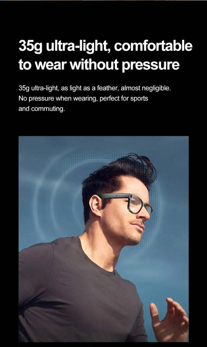 LIGE Smart Glasses Photography Video AI Intelligent Interactive Translation IOS Andirod Glasses