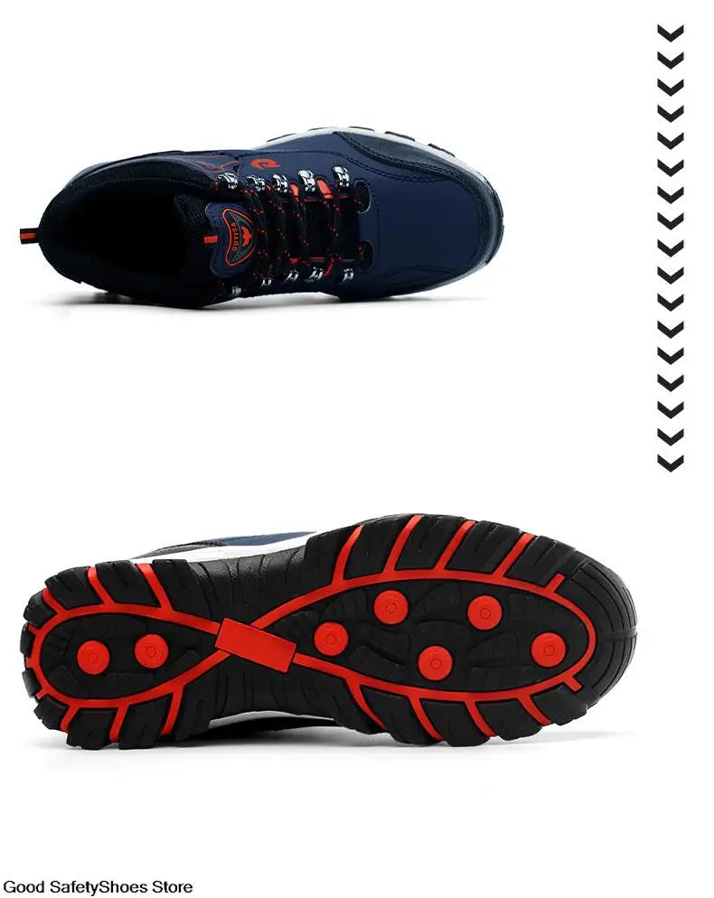 Steel Toe Men Work Safety Boots Sneakers Male Construction Puncture-Proof Security Boots