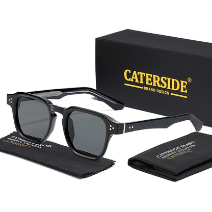 CATERSIDE Classic Square Sunglasses Luxury Brand Sun Glasses Travel Beach Party Festival