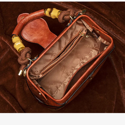 2026 Retro Embossed Women's Crossbody Handbag Large Capacity Versatile Single-Shoulder Bag