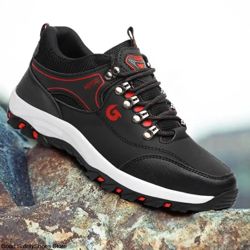 Steel Toe Men Work Safety Boots Sneakers Male Construction Puncture-Proof Security Boots