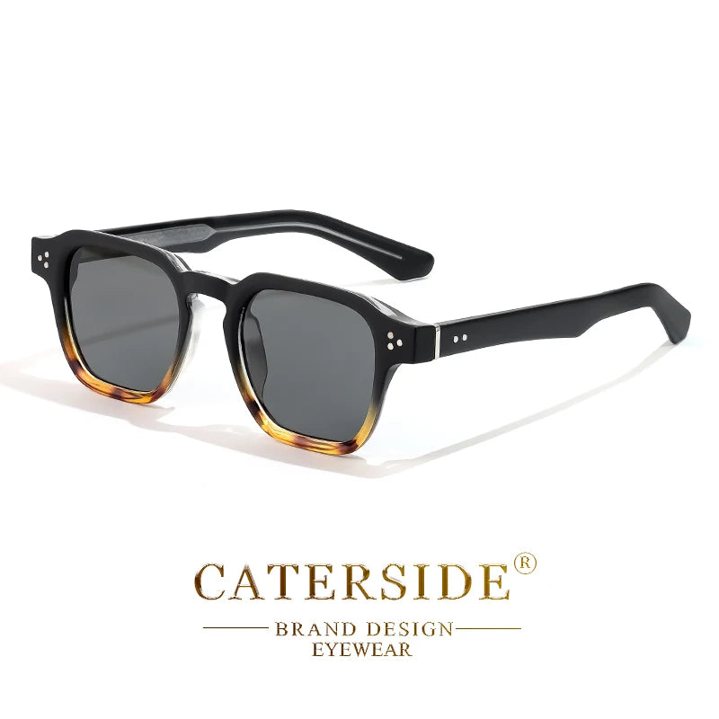 CATERSIDE Classic Square Sunglasses Luxury Brand Sun Glasses Travel Beach Party Festival