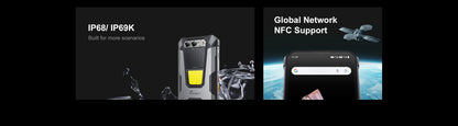 FOSSIBOT F106 PRO MTK G85 4G Android 14 15GB(8+7GB Extended) 256GB ROM Rugged Smartphone 12000mAh Battery 48MP Camera