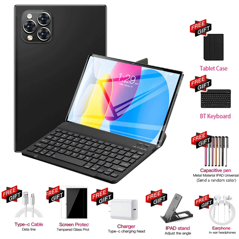 Pad Air Pro 11 inch Global Edition Original Tablet PC 24GB 2TB Android 16 4K HD 5G Dual SIM Video Call WIFI HD Screen
