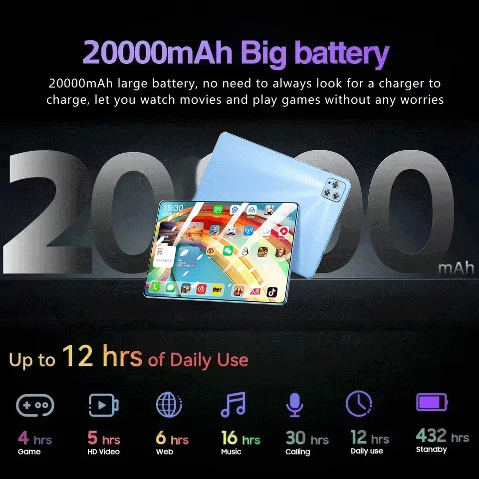 2026 Pad Air Pro tablet with stylus, featuring the Snapdragon 8 Gen 3 processor.