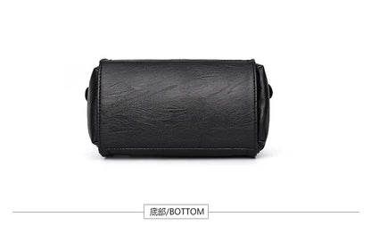 Fashion Soft Leather Pillow Bag Women's Shoulder Handbag Large Capacity Bag Crossbody Bag