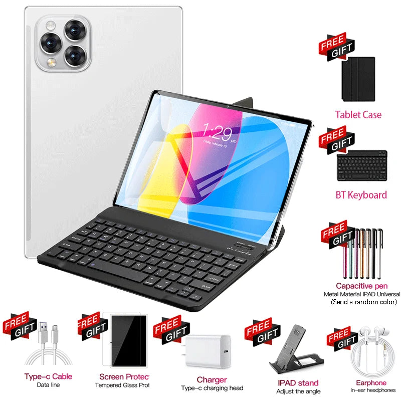 Pad Air Pro 11 inch Global Edition Original Tablet PC 24GB 2TB Android 16 4K HD 5G Dual SIM Video Call WIFI HD Screen