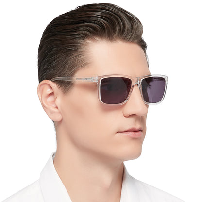 MARE AZZURO Large Square Sunglasses Reading Glasses For Men Optical Eyeglasses Frame Hyperopia Reading Glasses