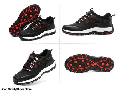 Steel Toe Men Work Safety Boots Sneakers Male Construction Puncture-Proof Security Boots