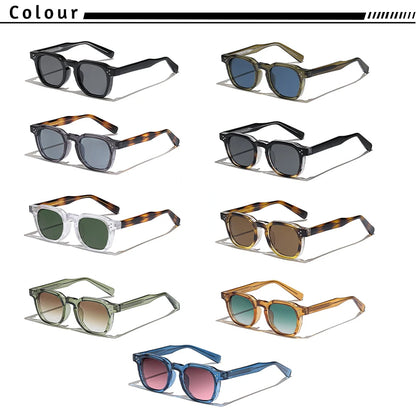 CATERSIDE New Retro Punk Men Sunglasses Square Personalized Design Glasses Women's Fashion Party Glasses Festival Gift