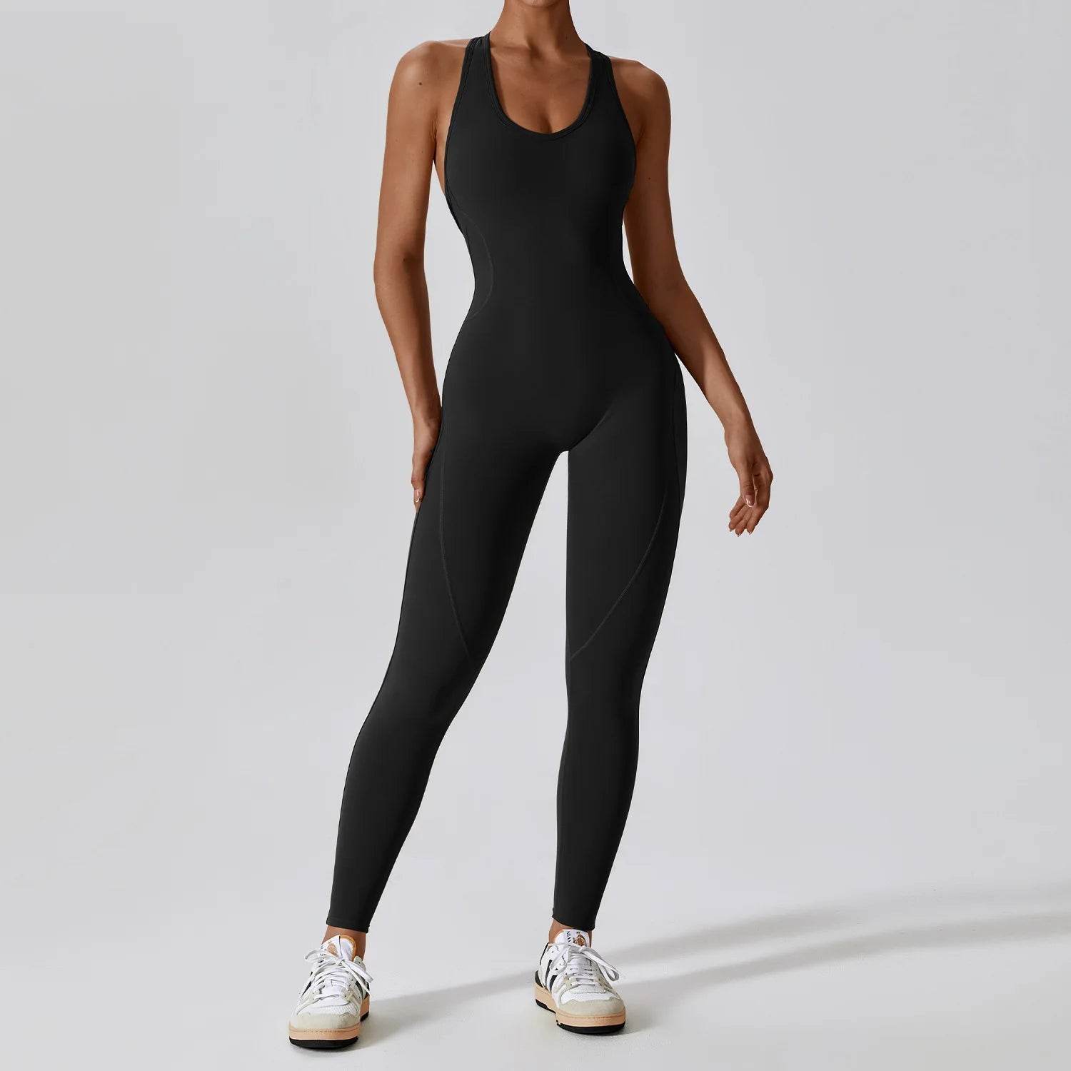 Yoga Jumpsuit Fitness Sports Overalls Gym Clothing Set Yoga Wear Pilates Workout Clothes for Women Outfit push-up Activewear - Zara-Craft