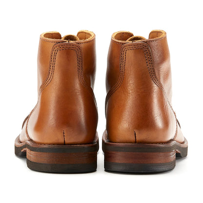 Luxury Classy Handmade Precision Stitch Wear-Resistant Casual Men Boots Genuine Leather Shoes