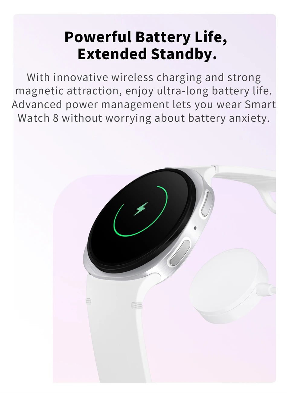 New Watch 8 Mini GPS Track Smart Watch For Men Women Map Navigation Fitness Tracker IP68 Waterproof Compass Call Smartwatch