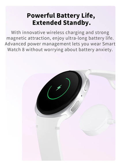 New Watch 8 Mini GPS Track Smart Watch For Men Women Map Navigation Fitness Tracker IP68 Waterproof Compass Call Smartwatch