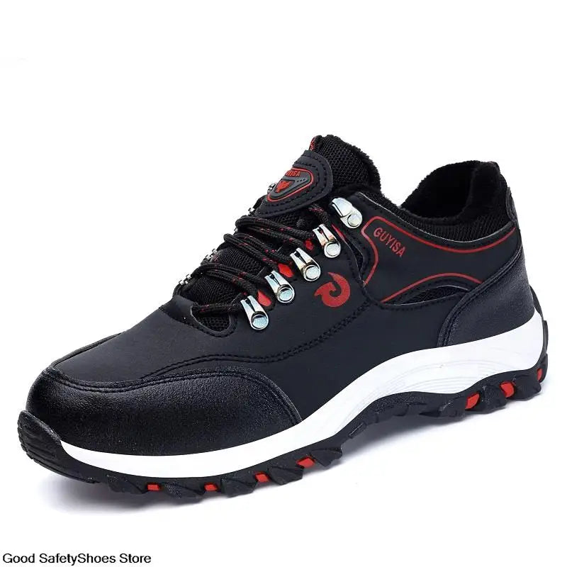 Steel Toe Men Work Safety Boots Sneakers Male Construction Puncture-Proof Security Boots