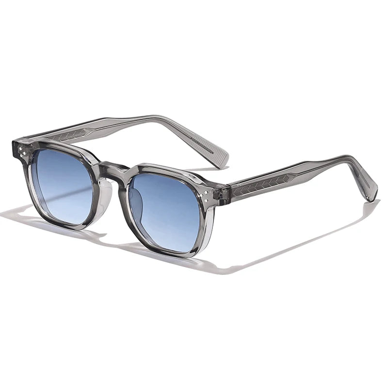 CATERSIDE Fashion Men Sunglasses Small Frame Square Personalized Design Women Travel Party Business