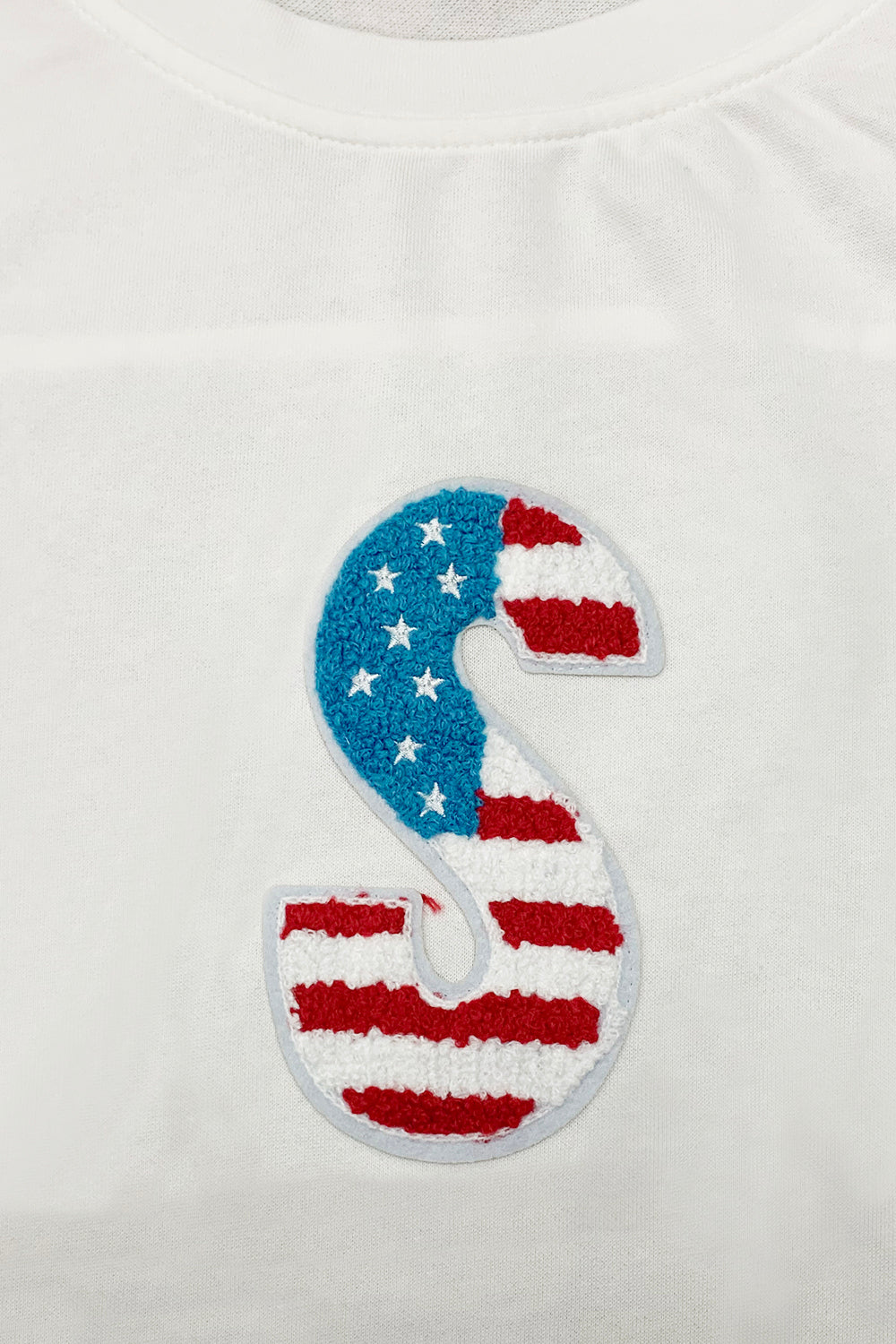 USA Round Neck Short Sleeve Women T-Shirt