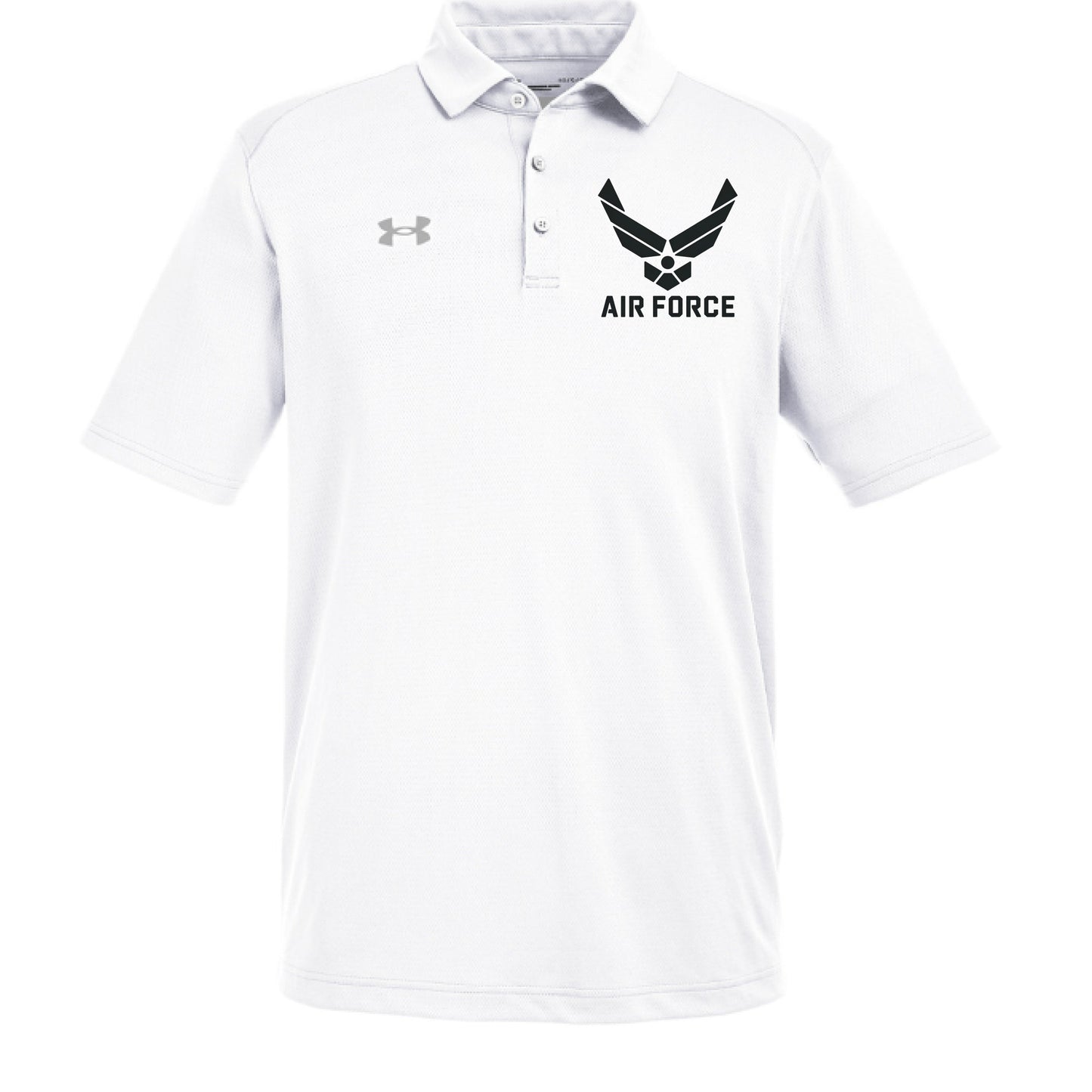 Under Armor Men Tech Polo - Airforce Logo