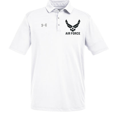 Under Armor Men Tech Polo - Airforce Logo