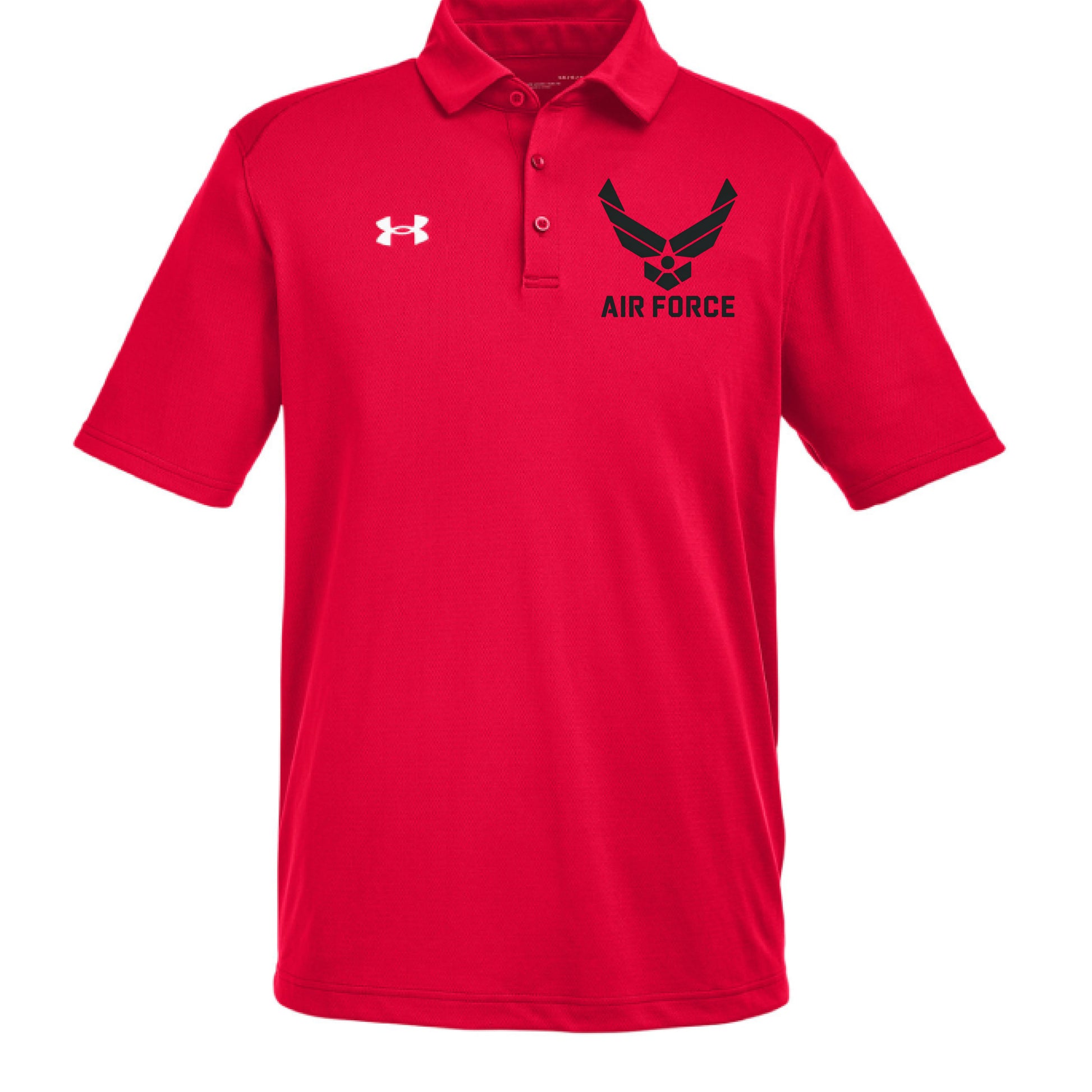 Under Armor Men Tech Polo - Airforce Logo