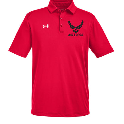 Under Armor Men Tech Polo - Airforce Logo