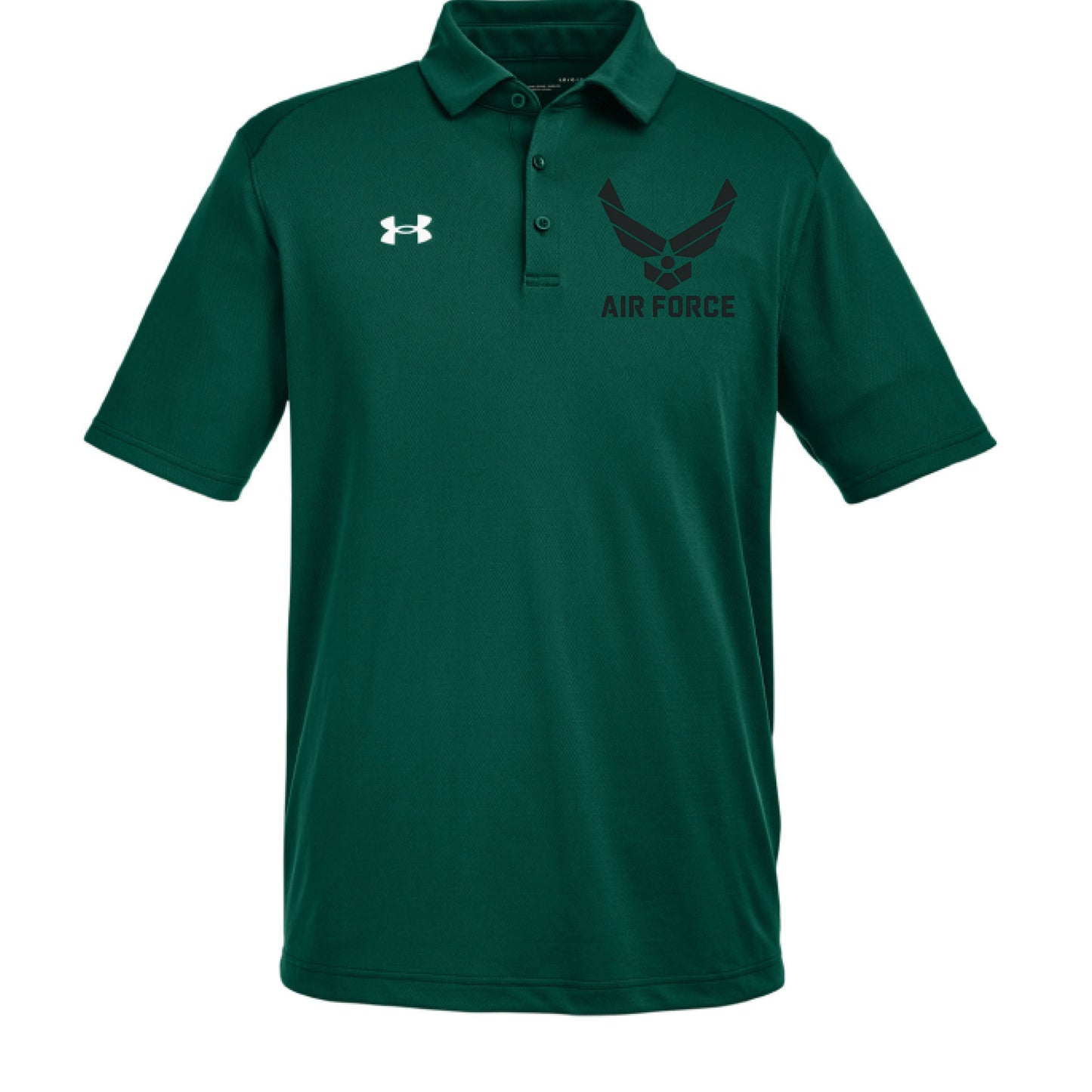 Under Armor Men Tech Polo - Airforce Logo