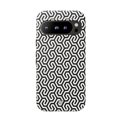 TWISTED GRID | Tough Phone Case