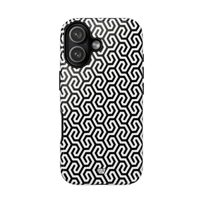 TWISTED GRID | Tough Phone Case