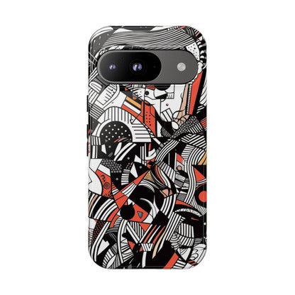 ABSTRACT DOODLE #3 | Tough Phone Case