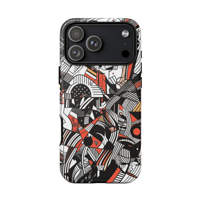 ABSTRACT DOODLE #3 | Tough Phone Case
