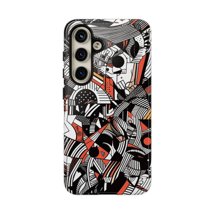 ABSTRACT DOODLE #3 | Tough Phone Case