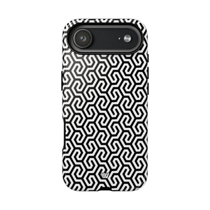 TWISTED GRID | Tough Phone Case