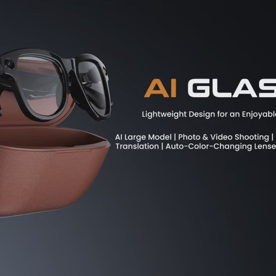 AI Smart Sunglasses Translation, Video and Audio 