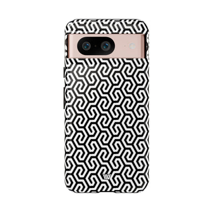 TWISTED GRID | Tough Phone Case